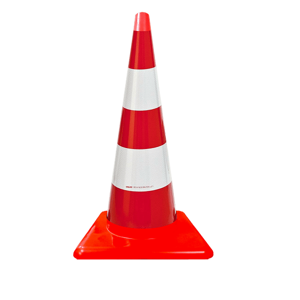 UniCone Reflektörlü PVC Trafik Konisi